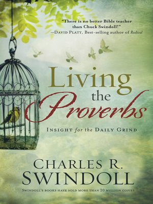 cover image of Living the Proverbs